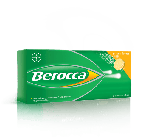 Berocca Performance Mango Effervescent Tablets