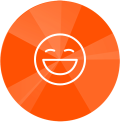 Smiling face icon