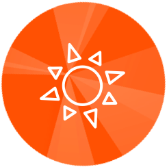 Sun icon