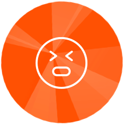 Satisfied face icon